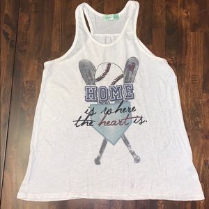 Baseball tank top